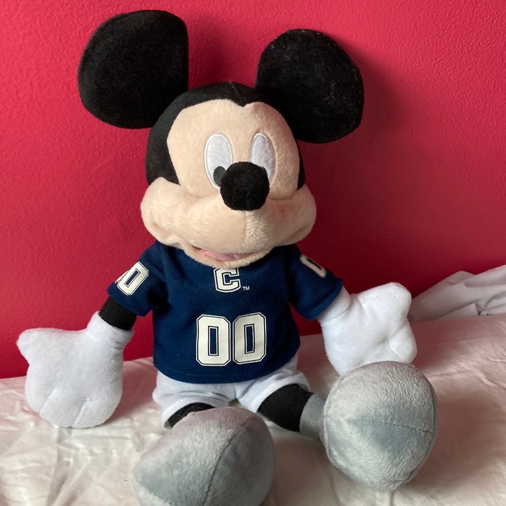 UCONN Plush Disney Mickey Mouse